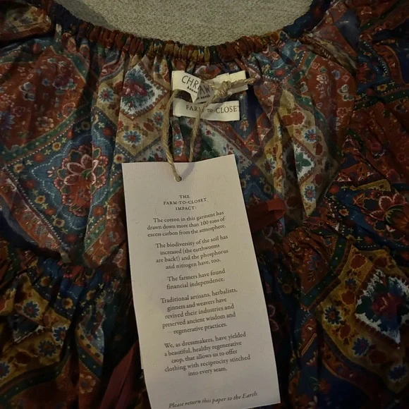 Christy Dawn Brynne Dress petite patchwork XS - Picture 3 of 6